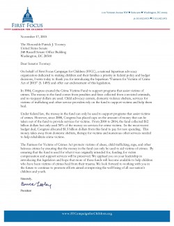 Letter in Support of S1495
